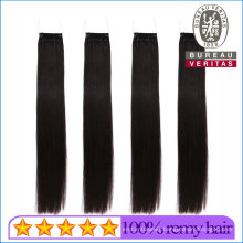 18inch 1# Human Knot Thread Hair Extensions Keratin Remy Virgin Hair